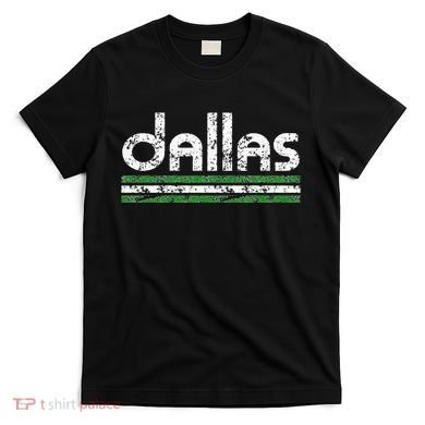 Dallas Texas Retro Weathered Throwback T-Shirt