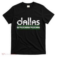 Dallas Texas Retro Weathered Throwback T-Shirt thumb 0