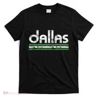 Dallas Texas Retro Weathered Throwback T-Shirt thumb 0