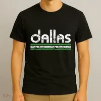 Dallas Texas Retro Weathered Throwback T-Shirt thumb 3