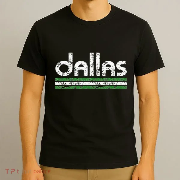 Dallas Texas Retro Weathered Throwback T-Shirt