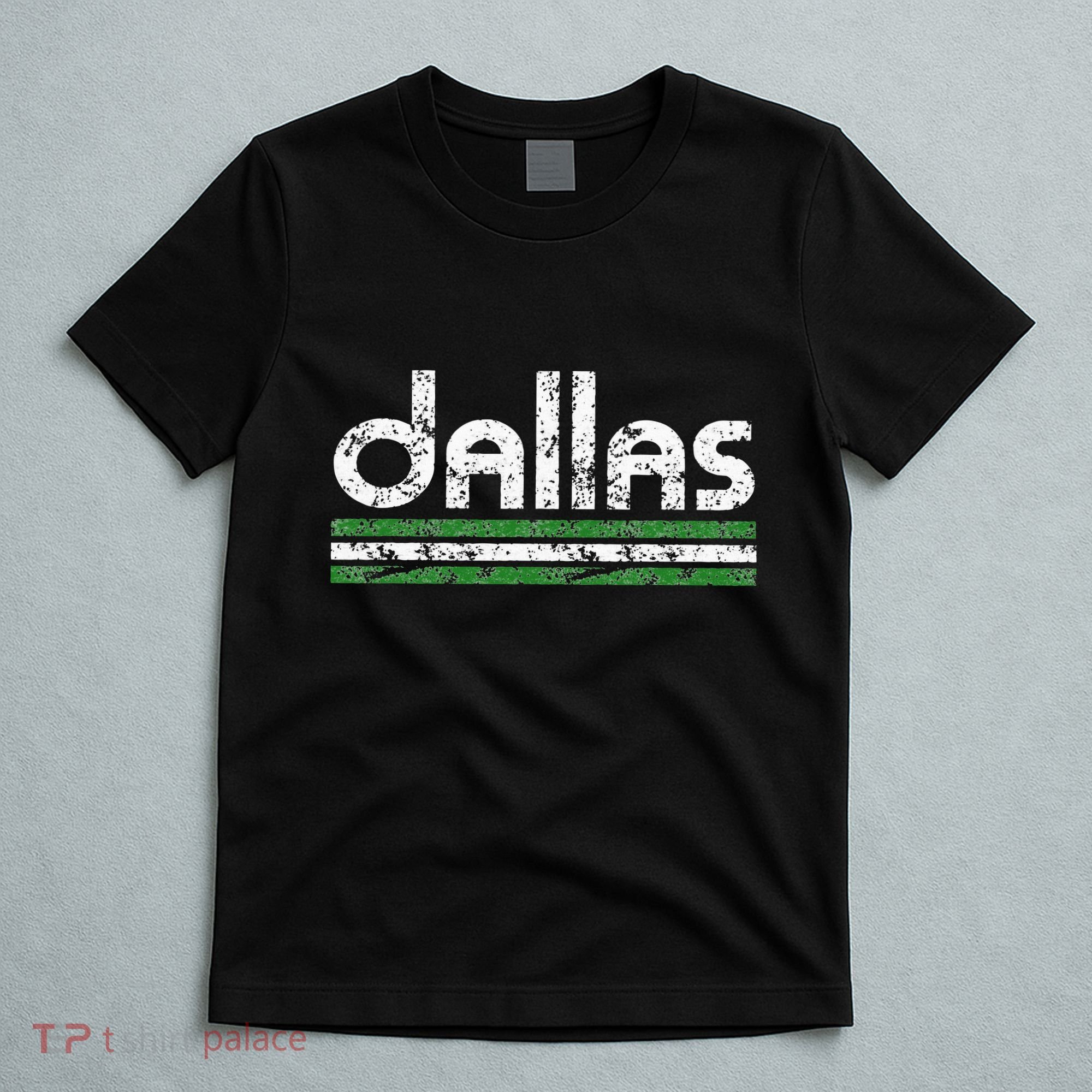 Dallas Texas Retro Weathered Throwback T-Shirt