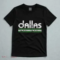 Dallas Texas Retro Weathered Throwback T-Shirt thumb 5
