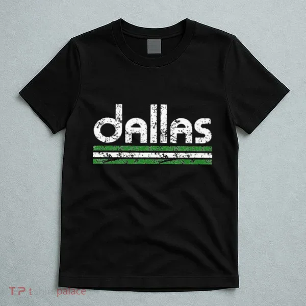 Dallas Texas Retro Weathered Throwback T-Shirt