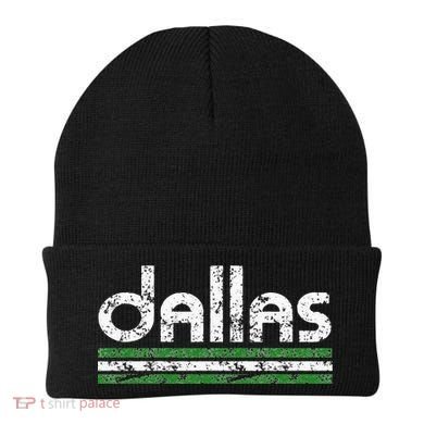 Dallas Texas Retro Weathered Throwback Beanie