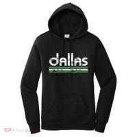 Dallas Texas Retro Weathered Throwback Women's Hoodie thumb 0