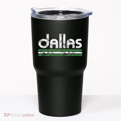 Dallas Texas Retro Weathered Throwback Tumbler