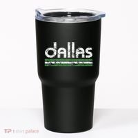 Dallas Texas Retro Weathered Throwback Tumbler thumb 0