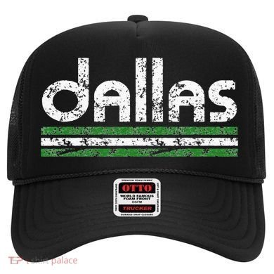 Dallas Texas Retro Weathered Throwback Hat