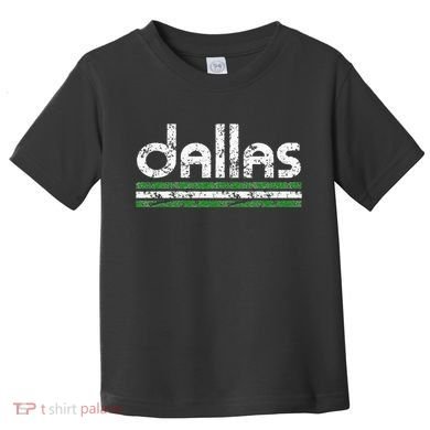 Dallas Texas Retro Weathered Throwback Toddler T-Shirt