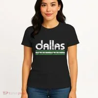 Dallas Texas Retro Weathered Throwback Women's T-Shirt thumb 4