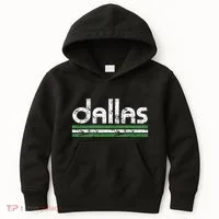 Dallas Texas Retro Weathered Throwback Kids Hoodie thumb 0
