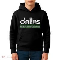 Dallas Texas Retro Weathered Throwback Kids Hoodie thumb 4
