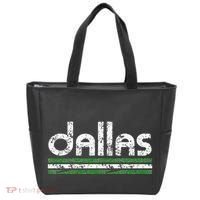 Dallas Texas Retro Weathered Throwback Tote Bag thumb 0