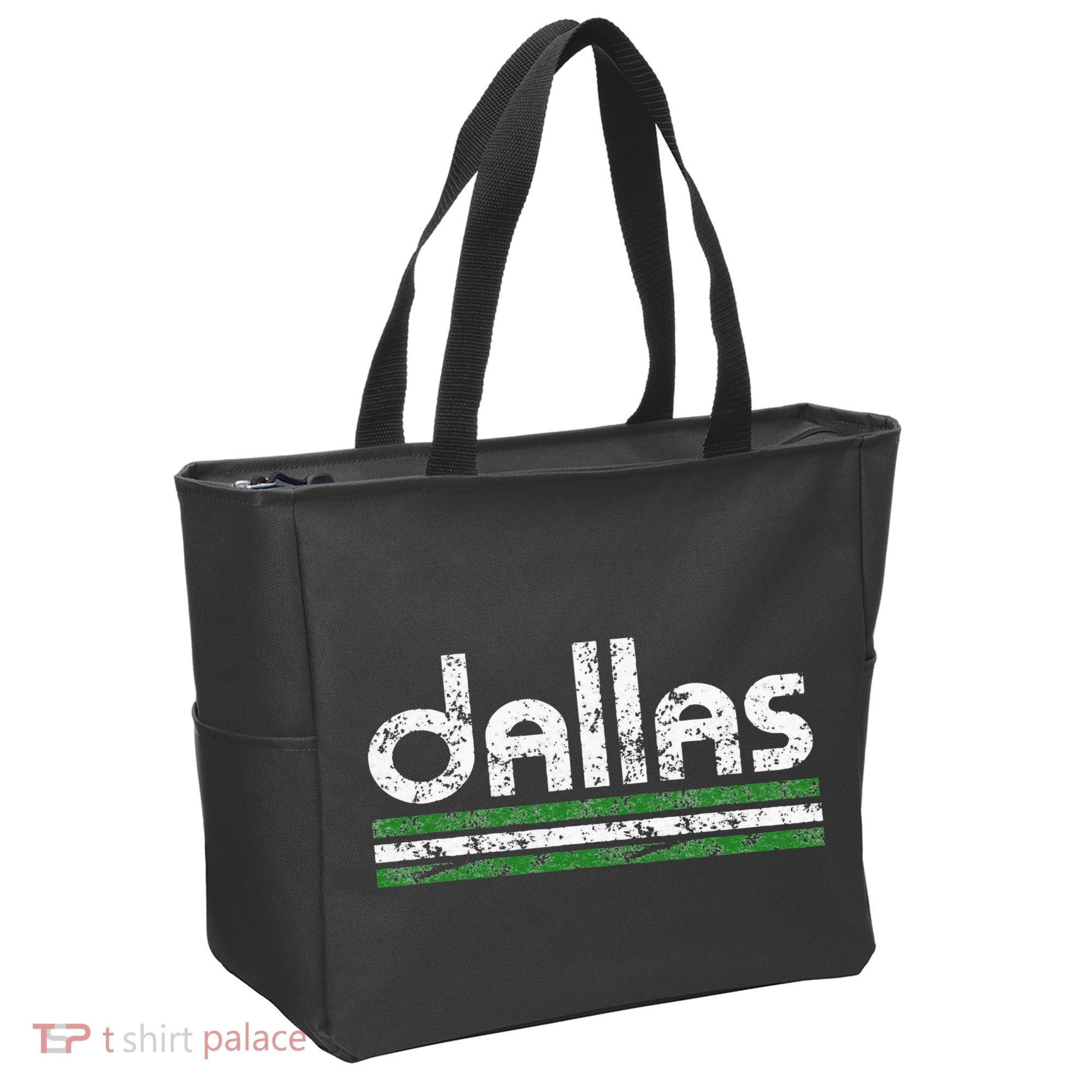 Dallas Texas Retro Weathered Throwback Tote Bag