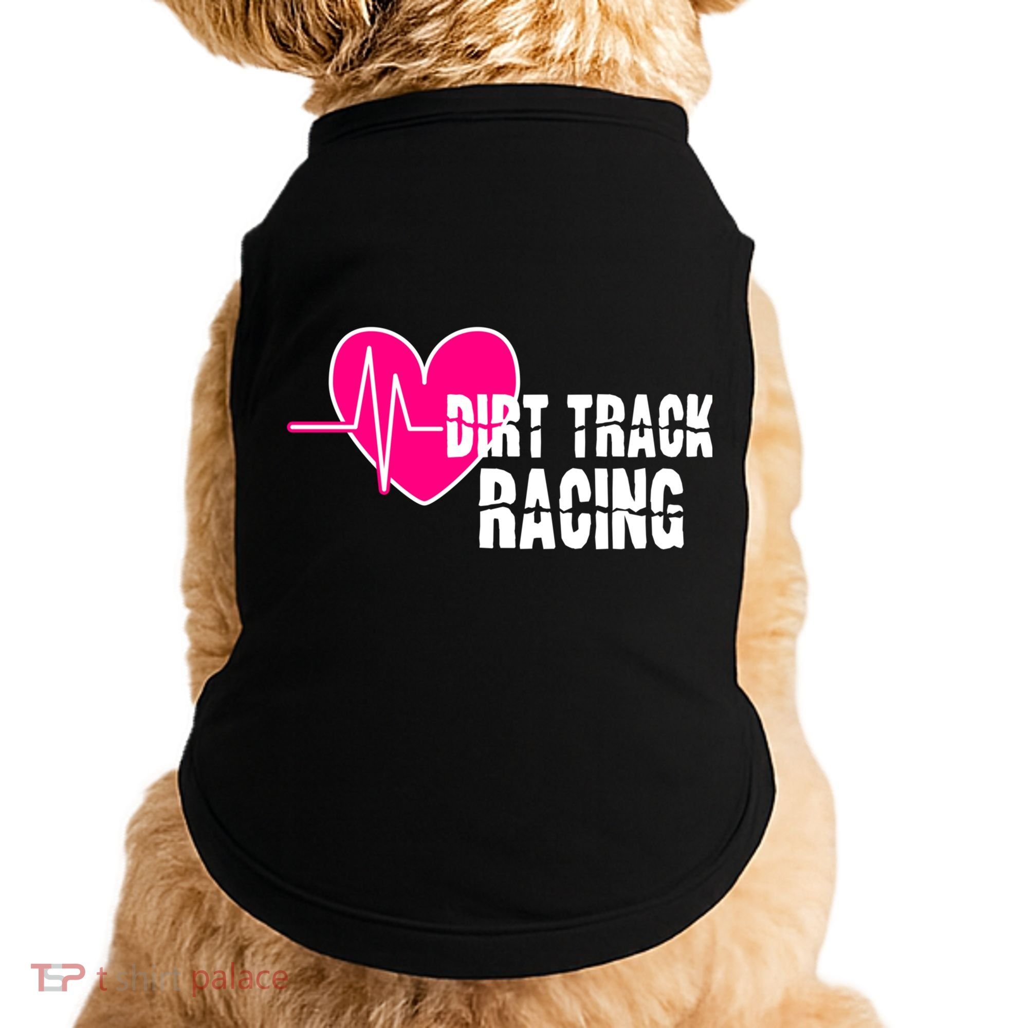 Dirt Track Racing Stock Car Racing Gift Doggie Tank