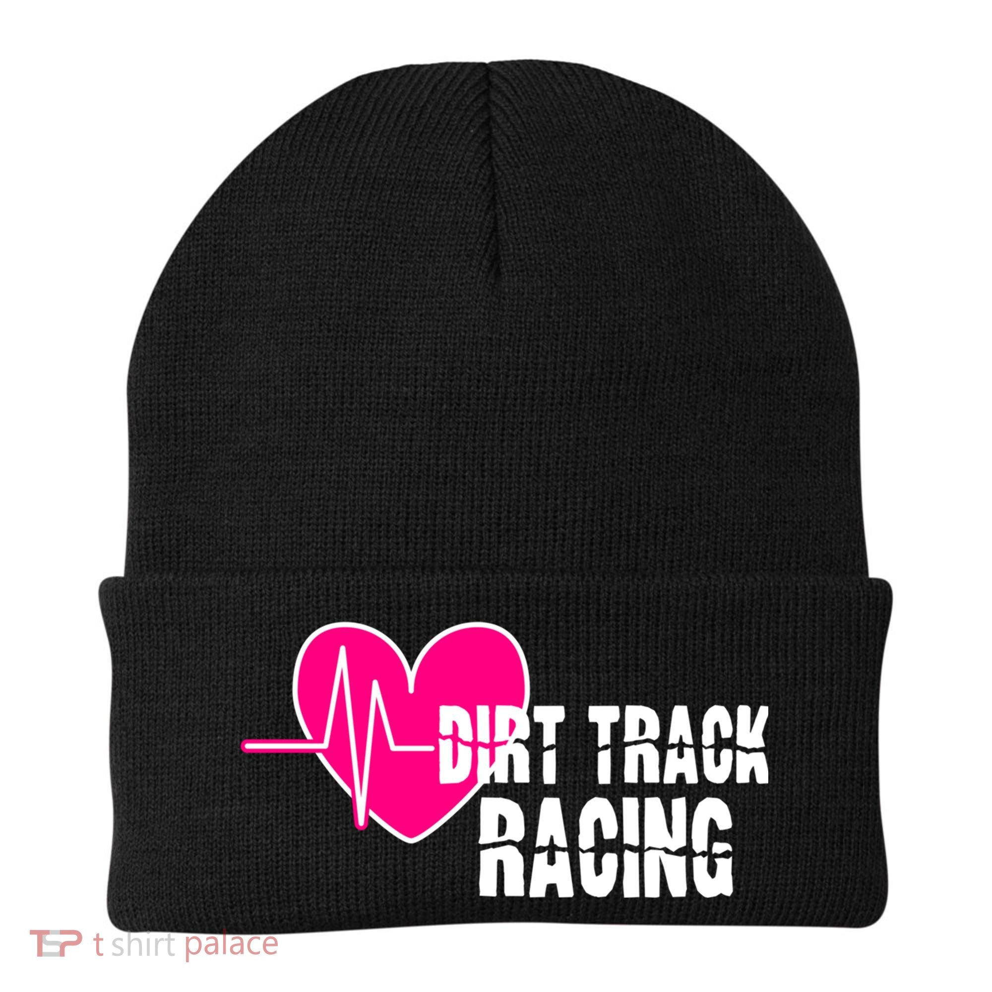 Dirt Track Racing Stock Car Racing Gift Beanie