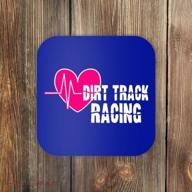 Dirt Track Racing Stock Car Racing Gift Coaster