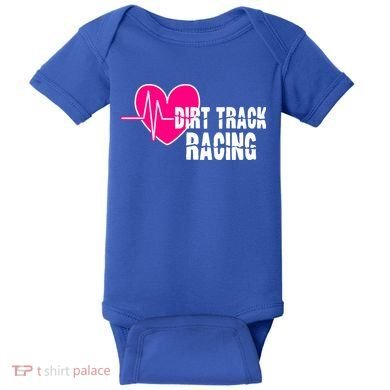 Dirt Track Racing Stock Car Racing Gift Baby Bodysuit