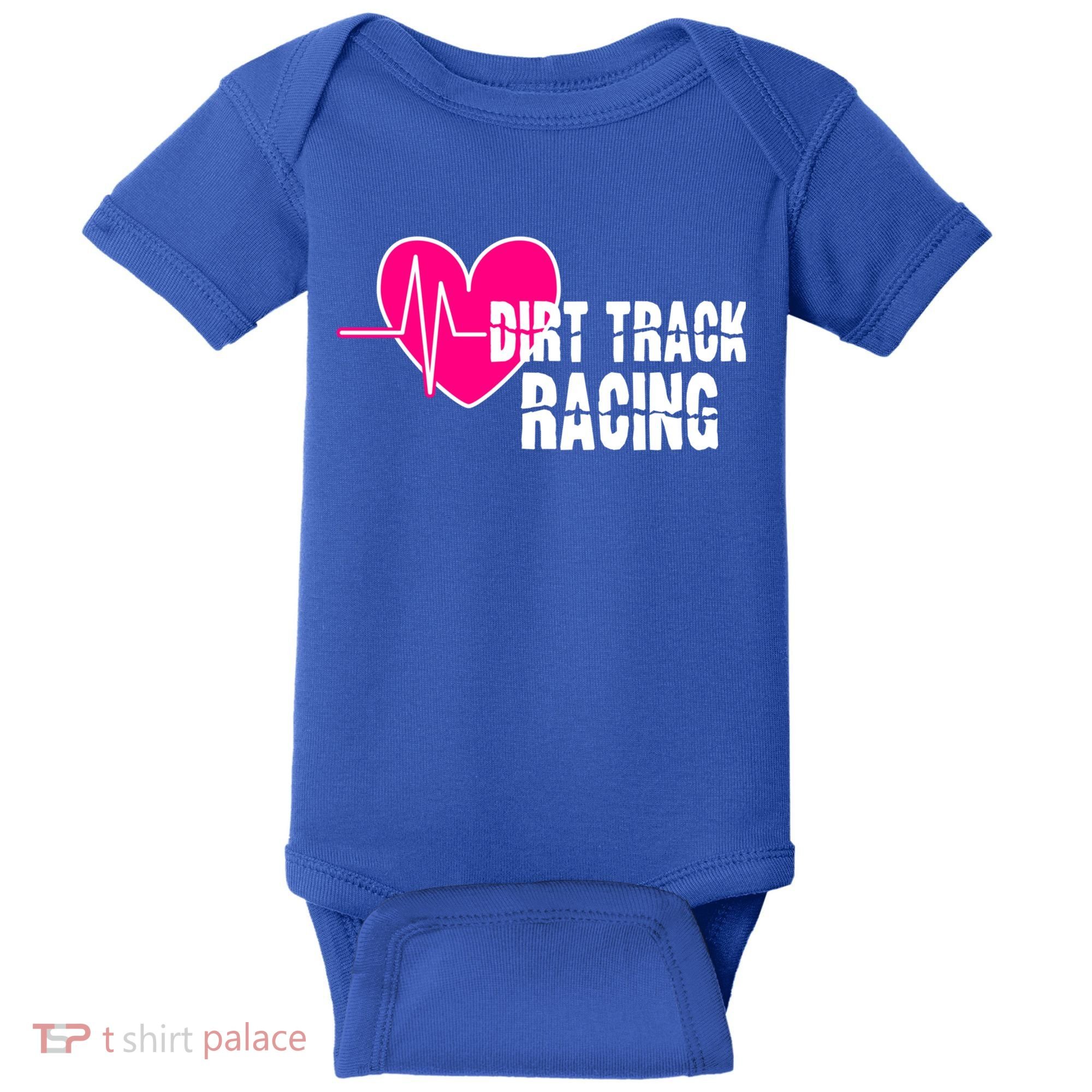 Dirt Track Racing Stock Car Racing Gift Baby Bodysuit