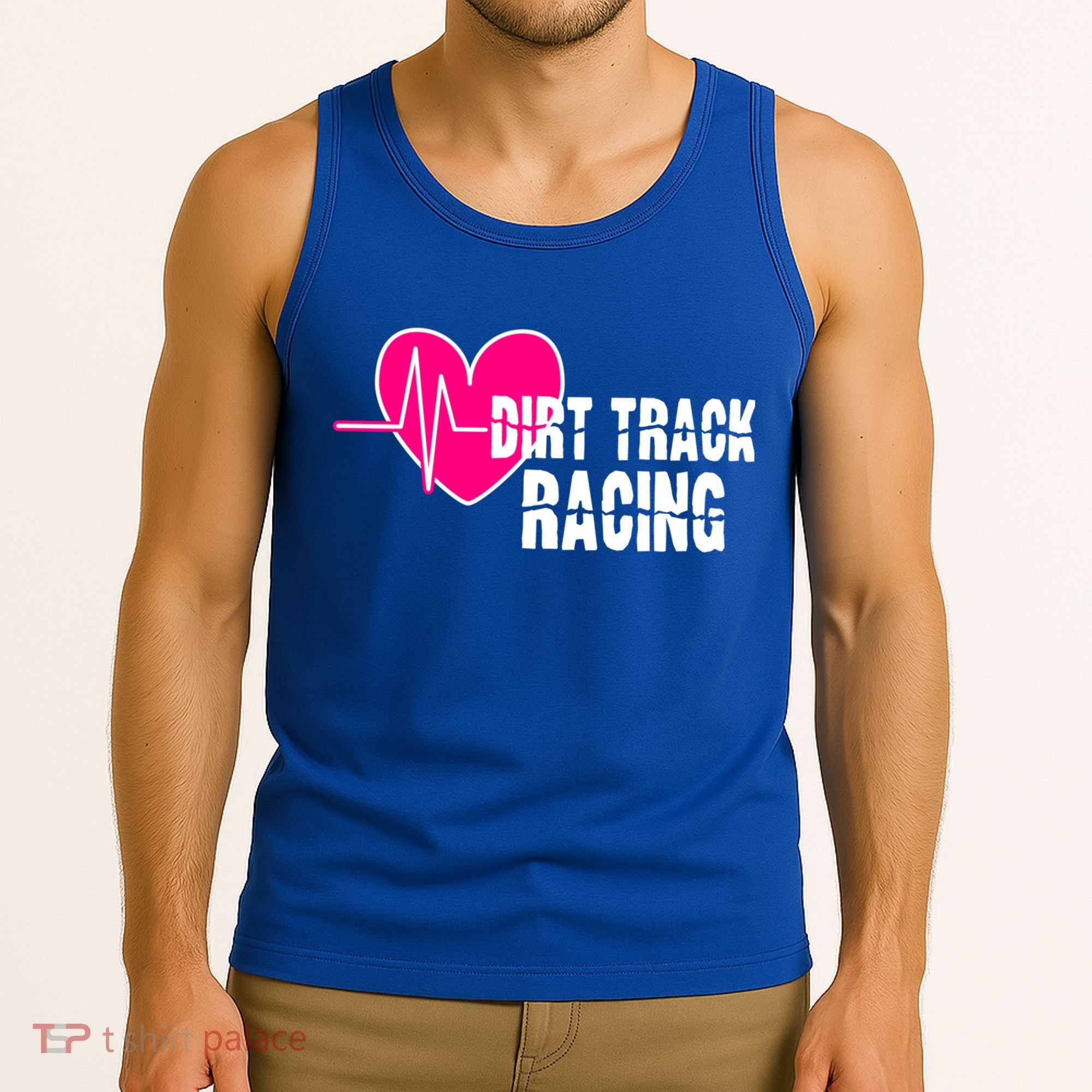 Dirt Track Racing Stock Car Racing Gift Tank Top