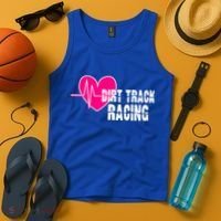 Dirt Track Racing Stock Car Racing Gift Tank Top thumb 4