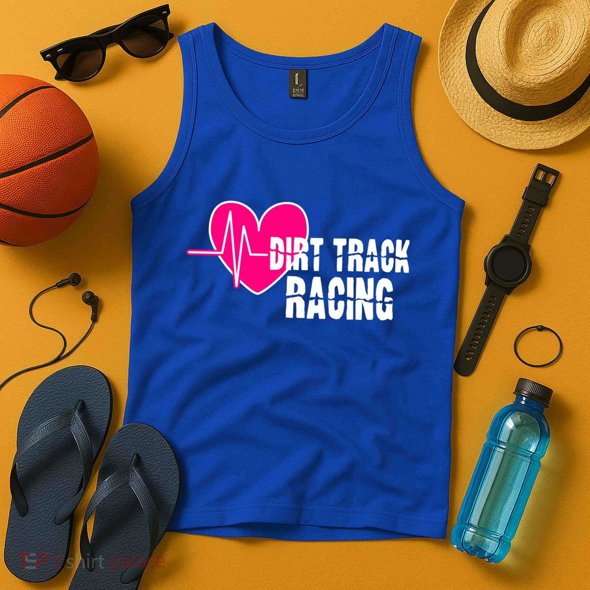 Dirt Track Racing Stock Car Racing Gift Tank Top