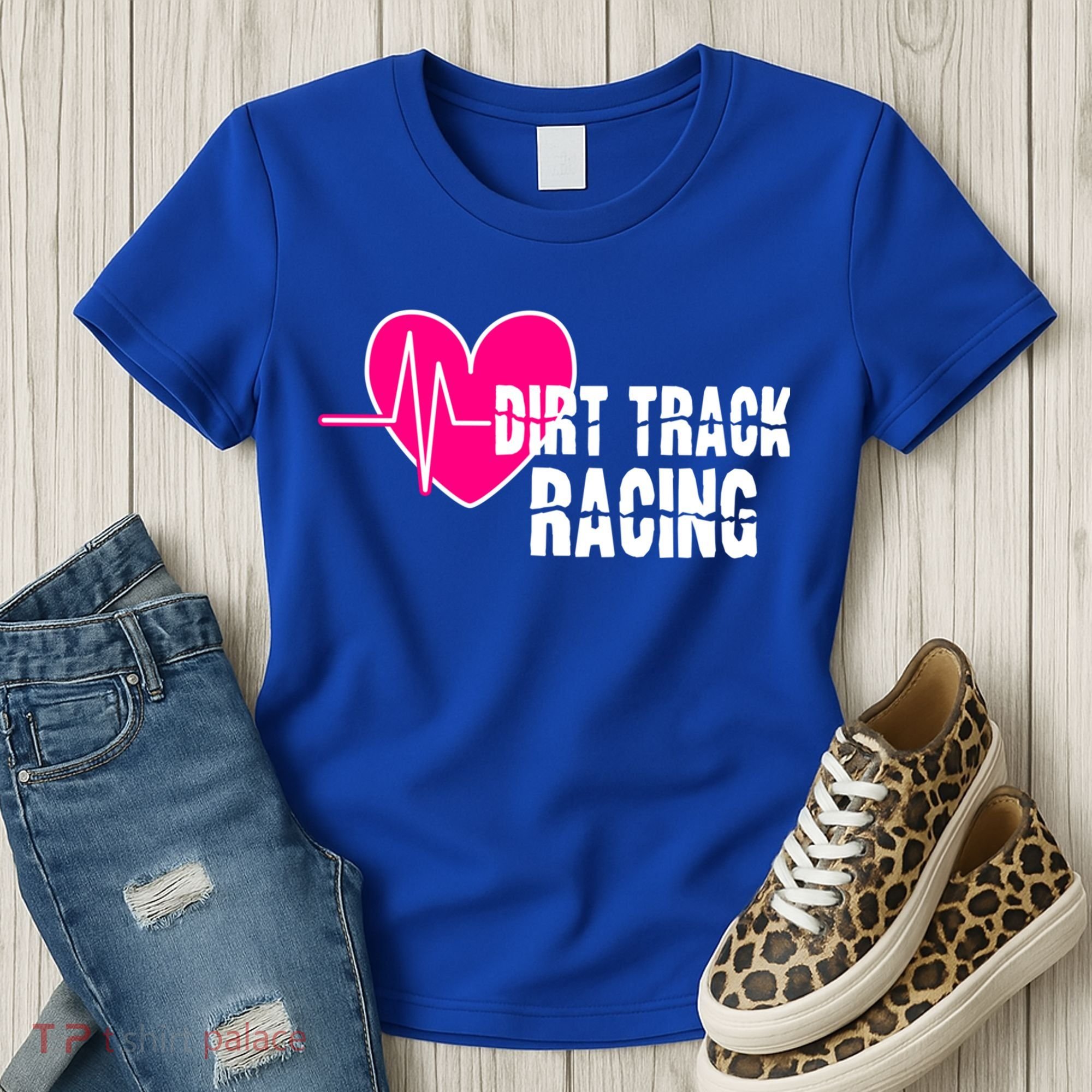 Dirt Track Racing Stock Car Racing Gift Women's T-Shirt