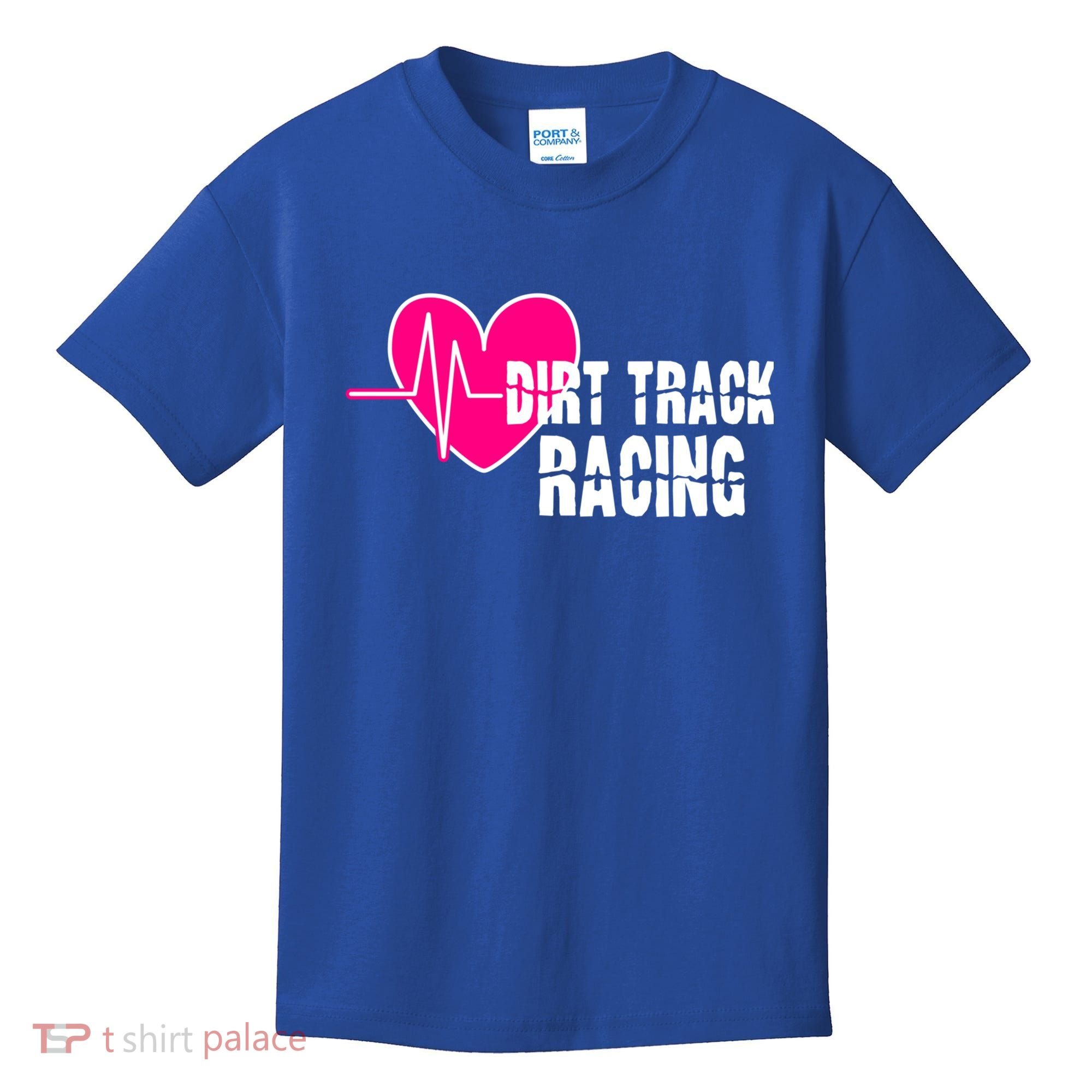 Dirt Track Racing Stock Car Racing Gift Kids T-Shirt
