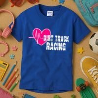 Dirt Track Racing Stock Car Racing Gift Kids T-Shirt thumb 3