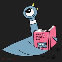 Driven To Read Pigeon Library Reading Books Reader Women's Sweatshirt thumb 2