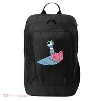 Driven To Read Pigeon Library Reading Books Reader City Backpack thumb 0