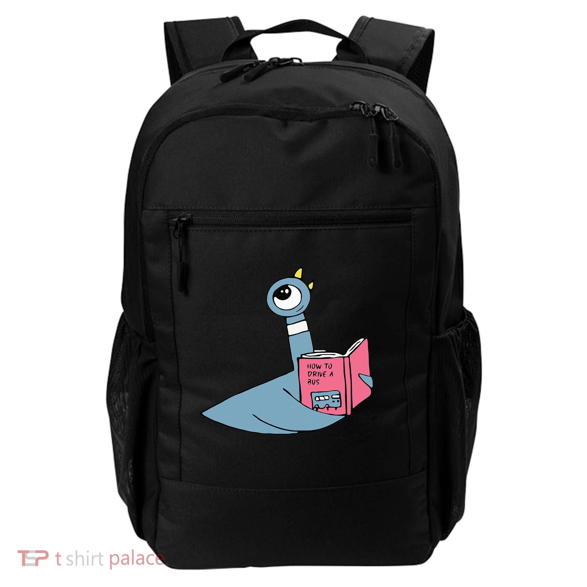 Driven To Read Pigeon Library Reading Books Reader Backpack
