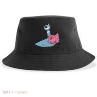 Driven To Read Pigeon Library Reading Books Reader Sustainable Bucket Hat thumb 0