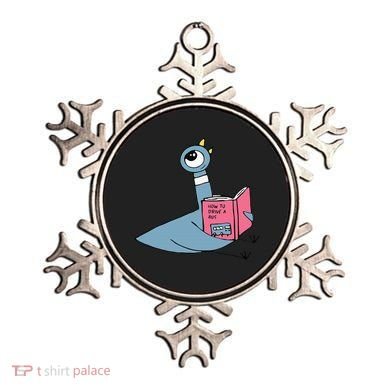Driven To Read Pigeon Library Reading Books Reader Ornament