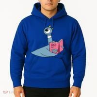 Driven To Read Pigeon Library Reading Books Reader Hoodie thumb 2