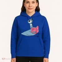 Driven To Read Pigeon Library Reading Books Reader Hoodie thumb 5