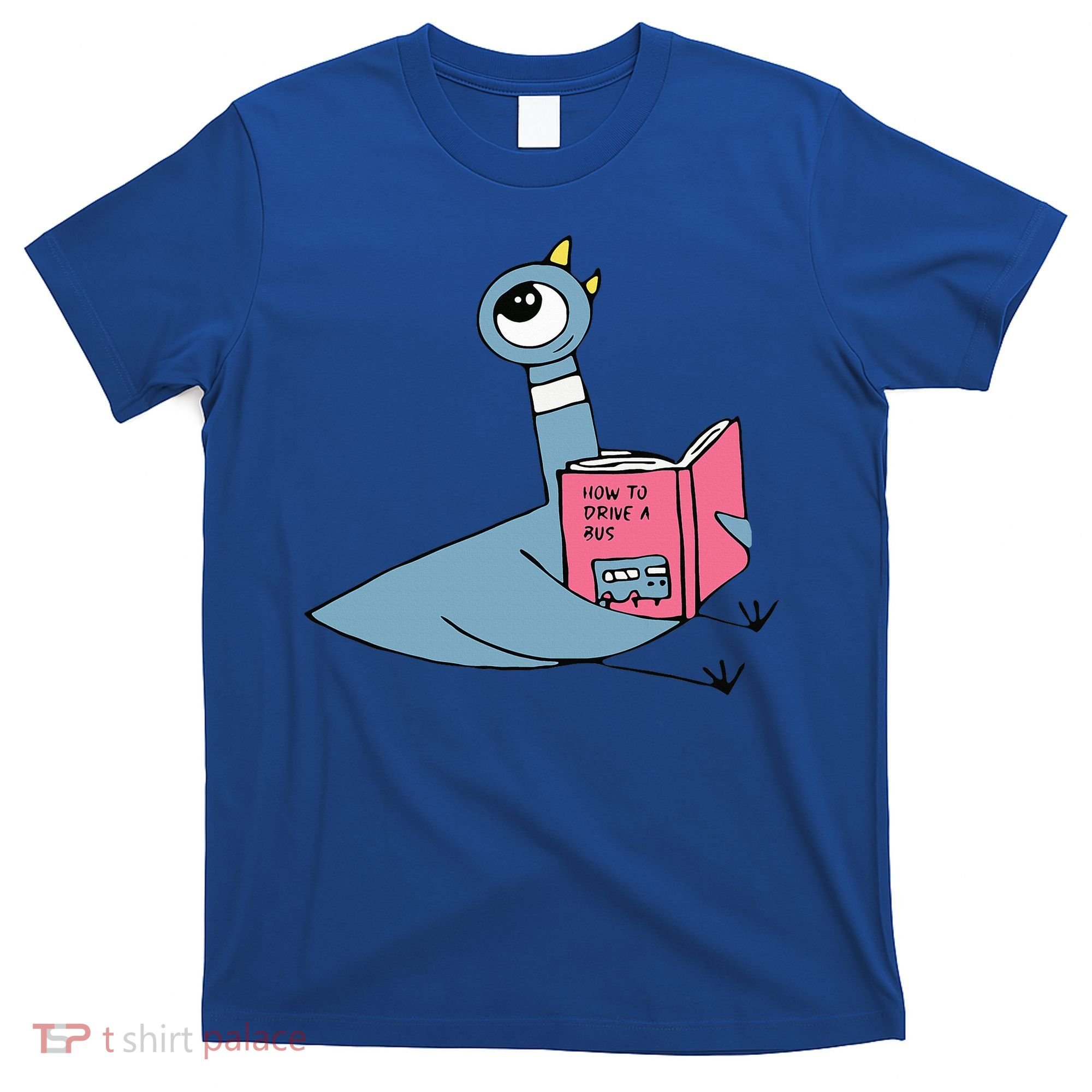 Driven To Read Pigeon Library Reading Books Reader T-Shirt