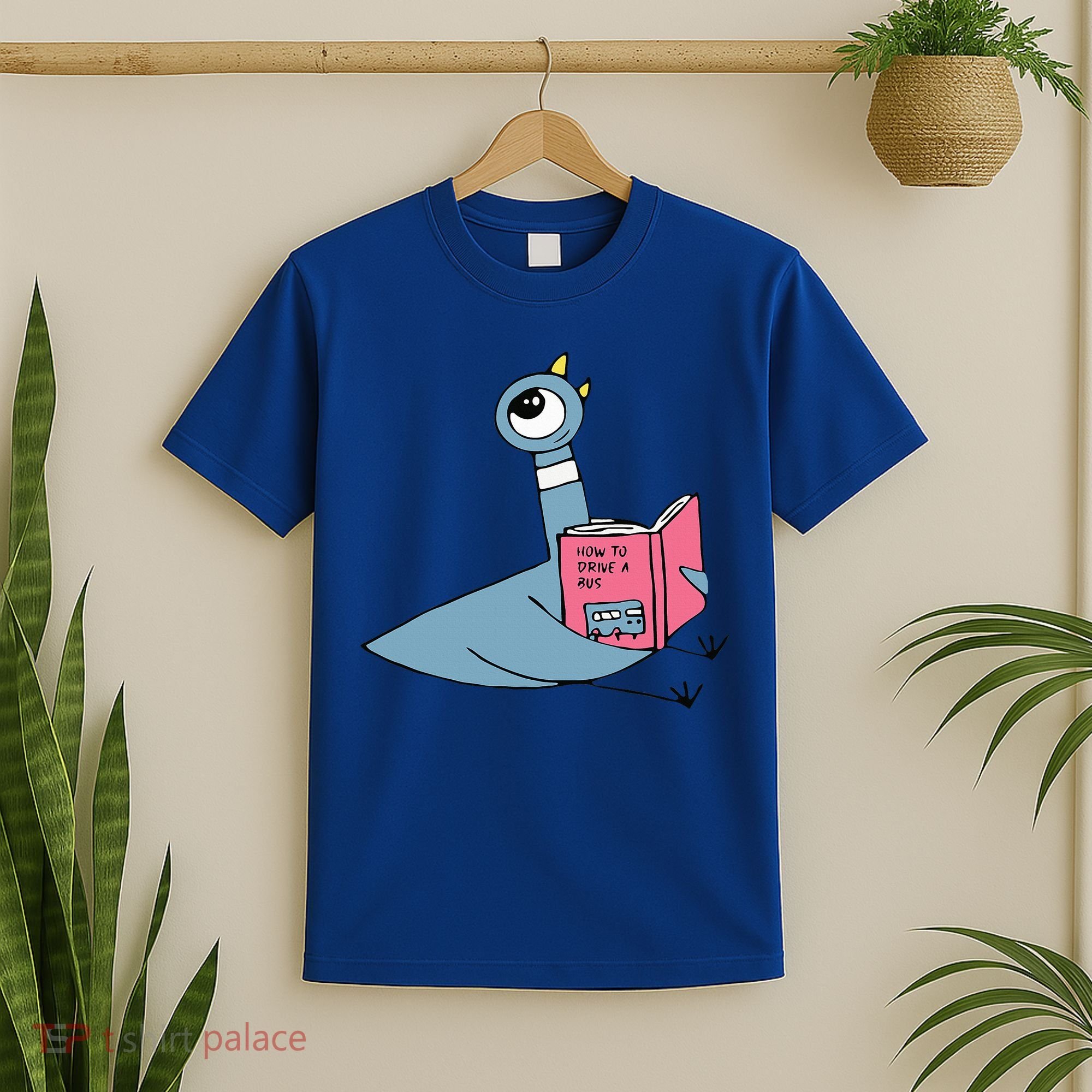 Driven To Read Pigeon Library Reading Books Reader T-Shirt