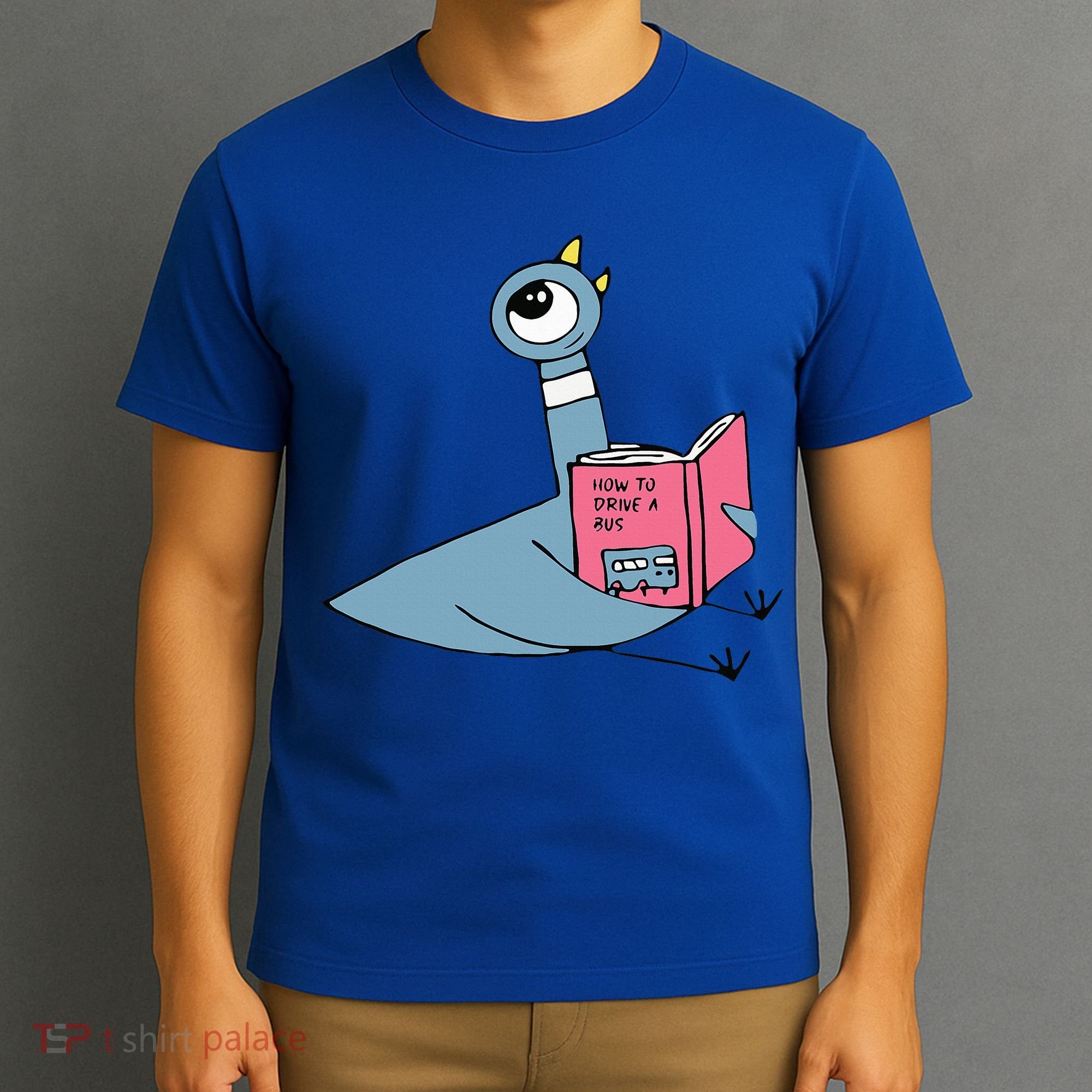 Driven To Read Pigeon Library Reading Books Reader T-Shirt