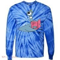 Driven To Read Pigeon Library Reading Books Reader Tie-Dye Long Sleeve Shirt thumb 0