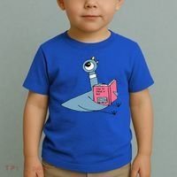 Driven To Read Pigeon Library Reading Books Reader Toddler T-Shirt thumb 2