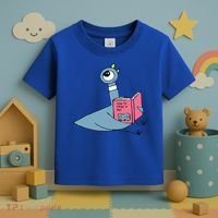 Driven To Read Pigeon Library Reading Books Reader Toddler T-Shirt thumb 3