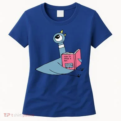 Driven To Read Pigeon Library Reading Books Reader Women's T-Shirt