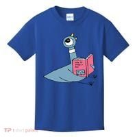 Driven To Read Pigeon Library Reading Books Reader Kids T-Shirt thumb 0