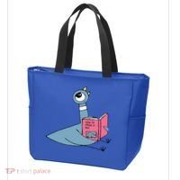 Driven To Read Pigeon Library Reading Books Reader Tote Bag thumb 3