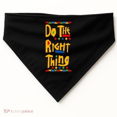 Do The Right Thing USA-Made Doggie Bandana