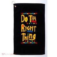 Do The Right Thing Golf Towel thumb 0