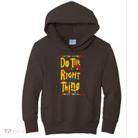 Do The Right Thing Kids Hoodie thumb 0