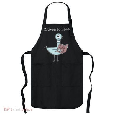Driven To Read Pigeon Book Apron